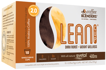 Coffee Blenders Lean Cup ™ - Coffee Blenders Think 2.0 Single Serve Cups 10 Count (500x500), Png Download