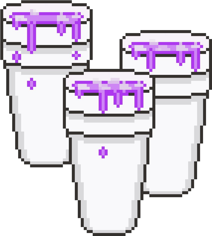 Purple Drank Pixel (971x1013), Png Download