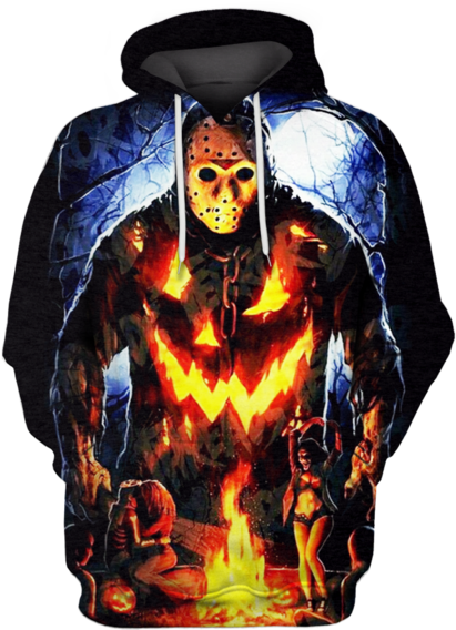 3d Jason Voorhees Friday The 13th Tshirt - Jason Voorhees (600x599), Png Download
