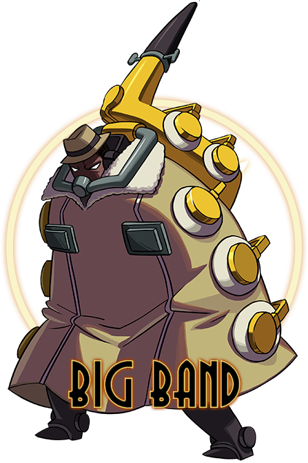 Big Band - Skullgirl Big Band (447x671), Png Download