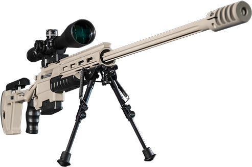 J 9 Sniper Rifle (520x450), Png Download
