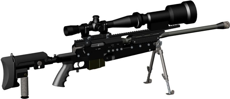 Sniper Rifle - Arme Tireur D Élite (800x374), Png Download