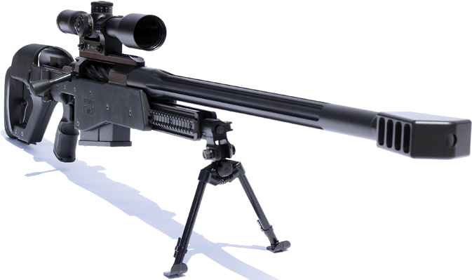 Manufacturers And Distributors Of Precision Rifles - Truvelo 50 Cal Sniper Rifle (940x400), Png Download
