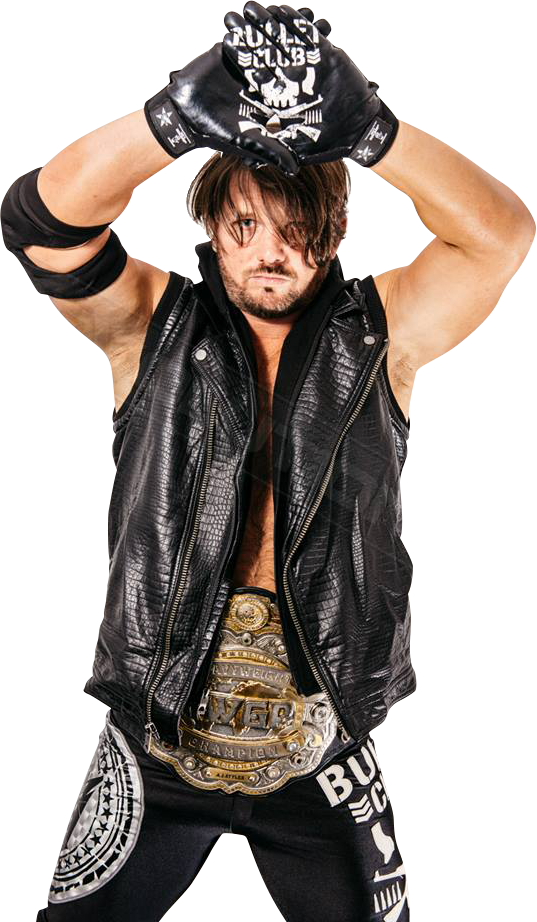 Aj Styles Bullet Club Iwgp Champion Png By Ambriegnsasylum16 - Bullet Club (537x922), Png Download