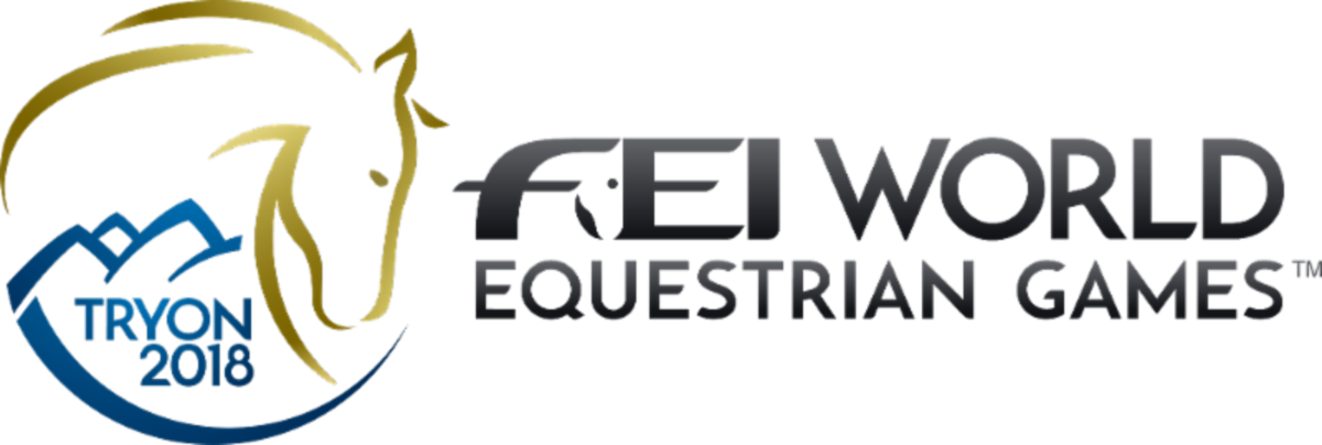 Weg Tryon2018 Logo La Tonal Rgb Lbg L - Fei World Equestrian Games 2018 (1200x404), Png Download