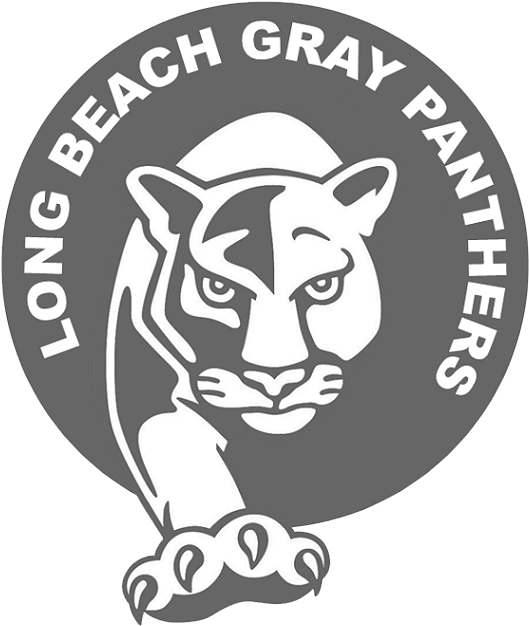 Long Beach Gray Panthers Age & Youth In Action - West Ottawa Panthers Logo (544x649), Png Download