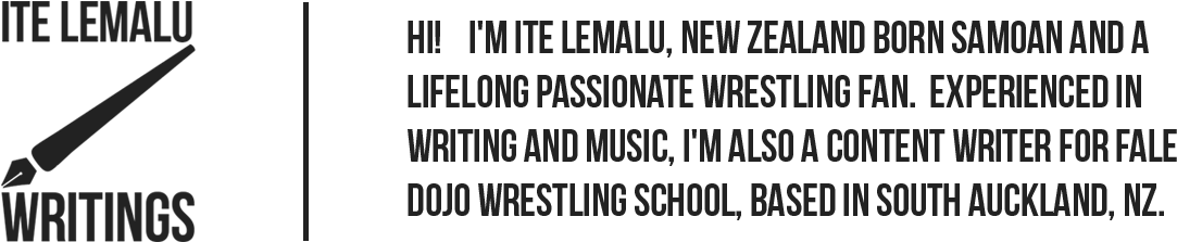 I'm A New Zealand Born Samoan, And A Lifelong Wrestling - Circle (1200x250), Png Download