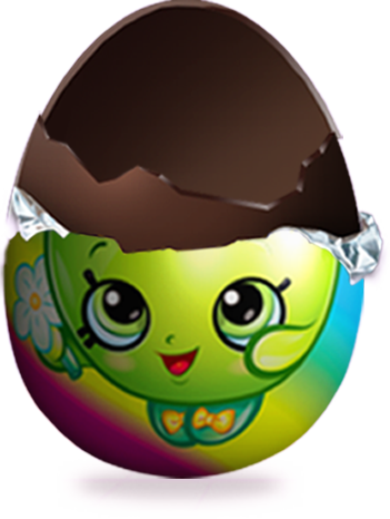 Shopkins Dinner Plates 8ct (351x466), Png Download
