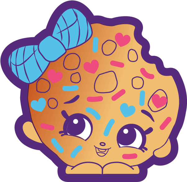 Kookie Cookie - Shopkins Season 9 Cookie (834x834), Png Download