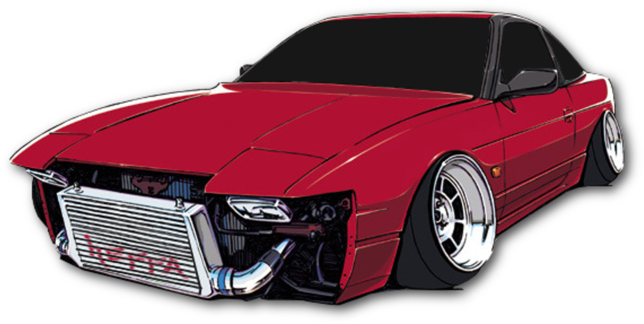 Cartoon Drift Cars (950x480), Png Download