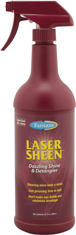 32 Oz / Ready To Use Spray - Farnam Laser Sheen (1200x1017), Png Download