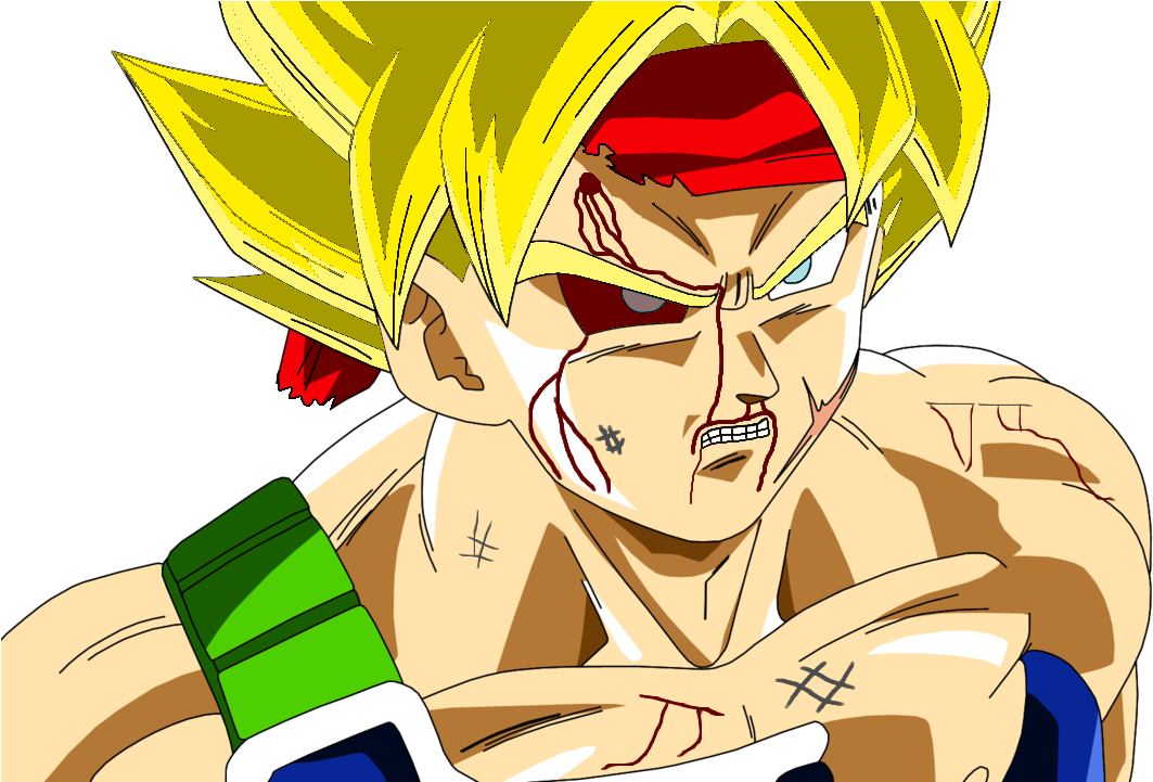 Looks Like Super Saiyan Wasn't Enough - Bardock Super Saiyan (1280x720), Png Download