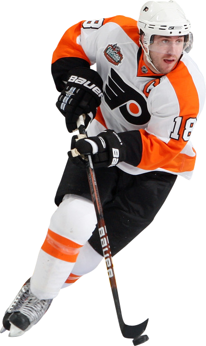 Sportz Insomnia Cut Gallery Alumni Philadelphia Flyers - Mike Richards Winter Classic (404x679), Png Download