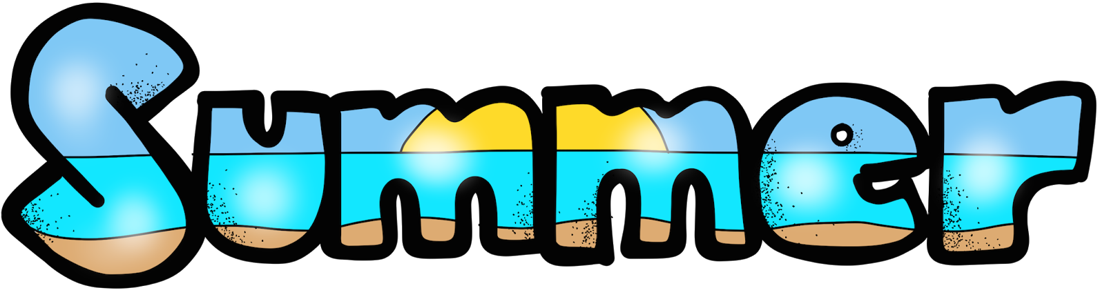 Summer Learning - Summer And Math (1600x436), Png Download