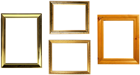 Picture Frame (608x340), Png Download
