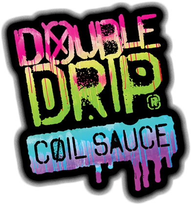 Double Drip - Double Drip Coil Sauce Logo (480x471), Png Download