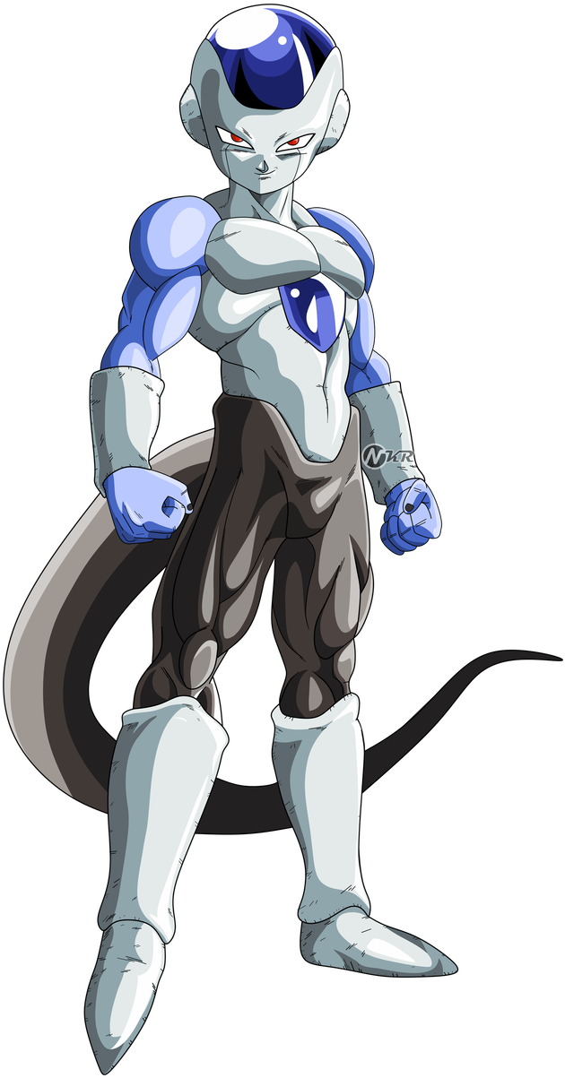 Frost Dragon Ball Super By Naironkr - Golden Frost Dragon Ball Super (659x1212), Png Download