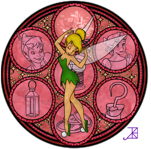 Disney And Tinkerbell Image - Princess Colouring (500x500), Png Download