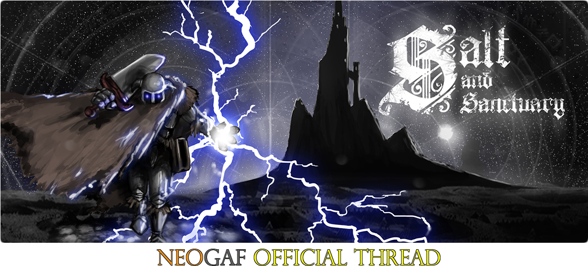 A Doomed Sailor Is Shipwrecked On An Uncharted Island - Salt And Sanctuary Front (1233x605), Png Download