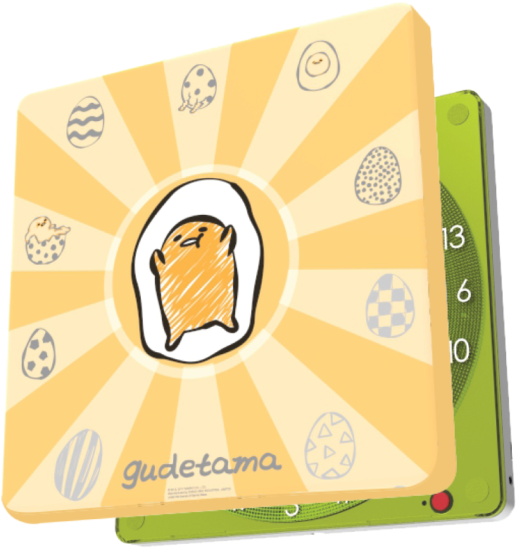 Gudetama Dartboard Cover - Illustration (800x800), Png Download