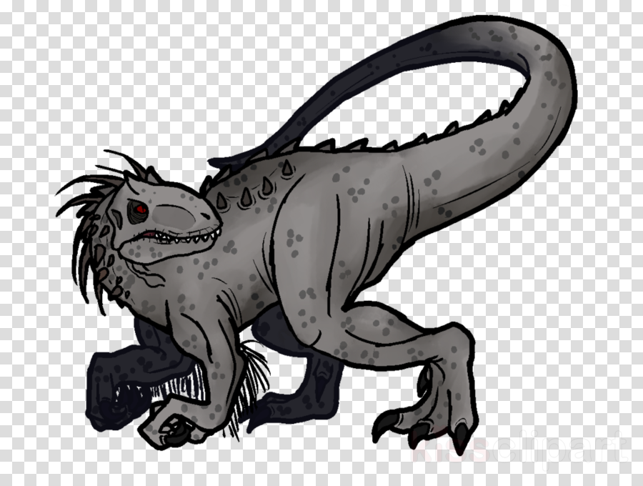Download Indominus Rex Clip Art Clipart Velociraptor (900x680), Png Download
