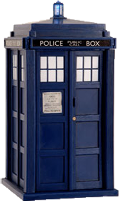 Free Icons Png - Tardis Blue (315x394), Png Download
