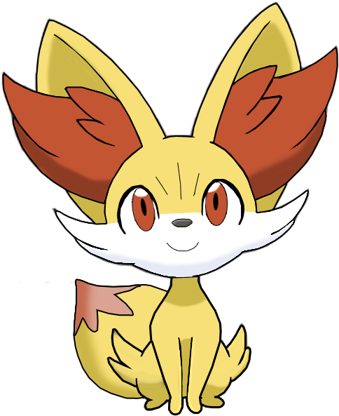 Fennekin Png - Pokémon Fennekin (674x690), Png Download