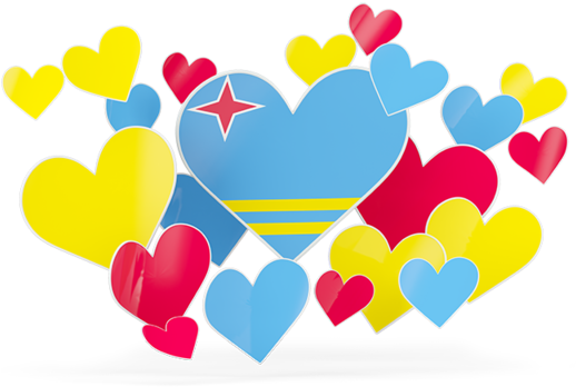 Bandera De Brasil En Corazón - South African Flag Heart Shape Free (518x348), Png Download
