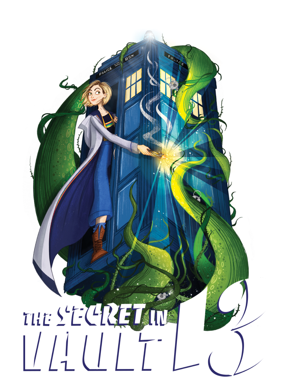 Look Closely At The Image Below And See How Many Keys - Doctor Who: The Secret In Vault 13 (1000x1276), Png Download