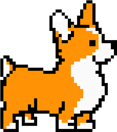 Corgi - ) - Corgi Cross Stitch Pattern (580x540), Png Download