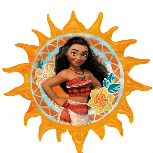Disney Moana Supershape Foil Balloon (500x633), Png Download