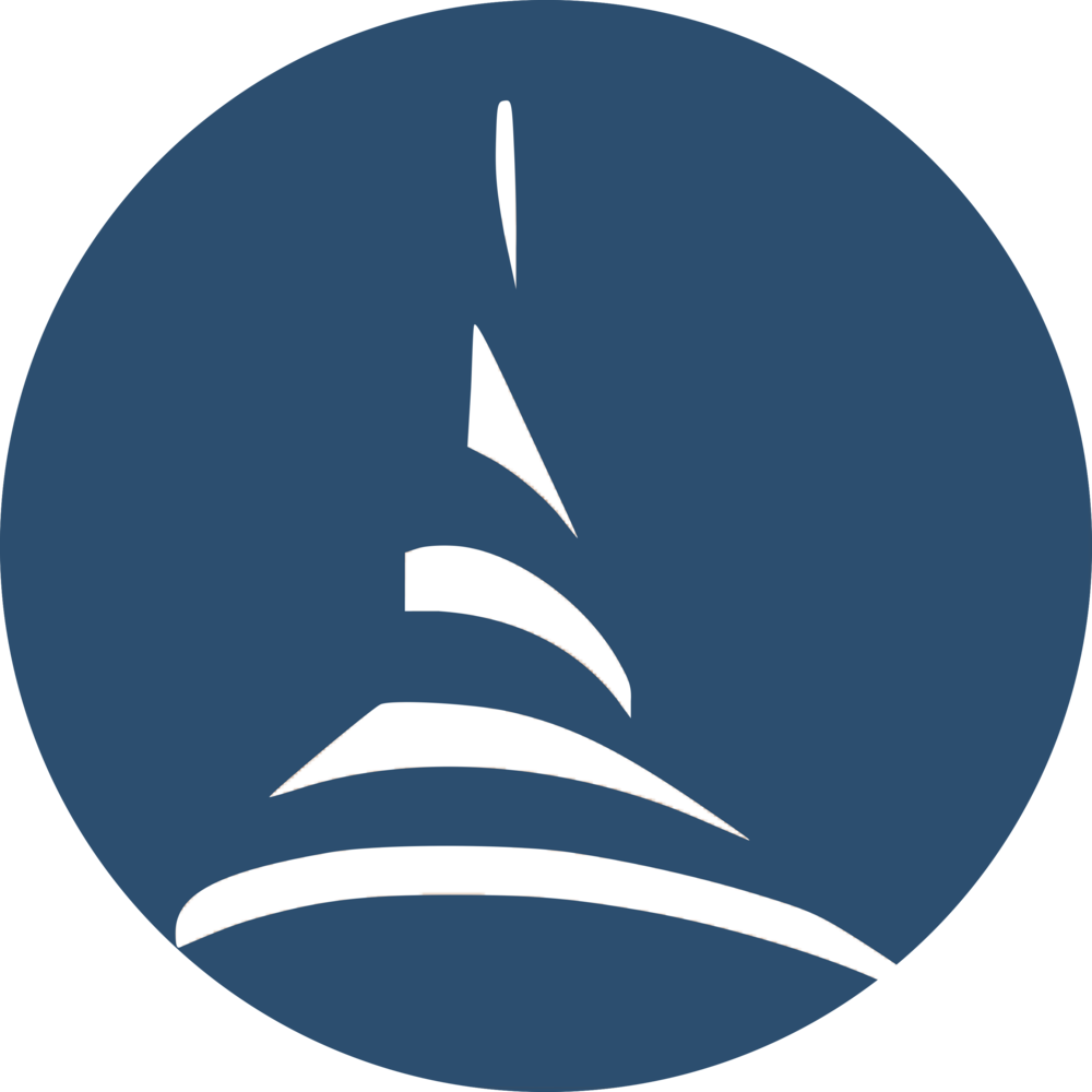 Mission Initiatives Blue Temple Circle (1000x1000), Png Download