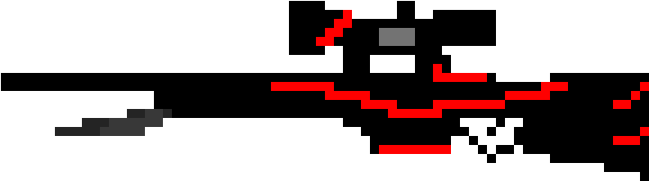 Awp Redline - Awp Redline Pixel Art (900x440), Png Download