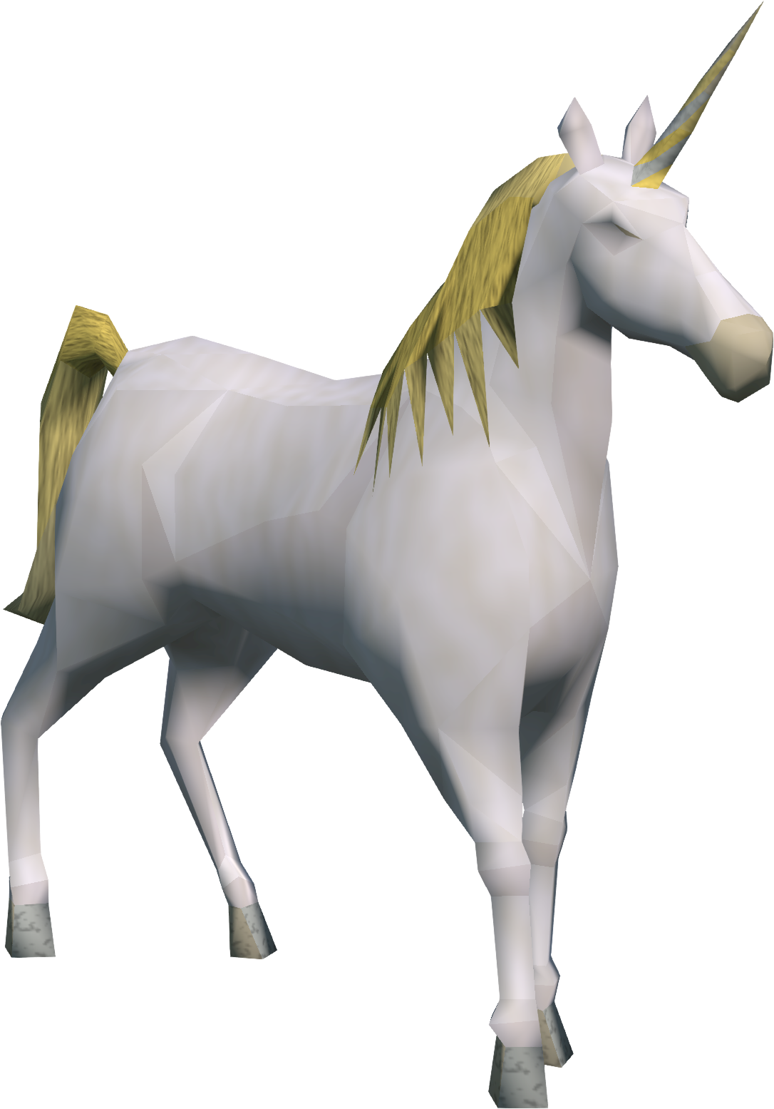 Runescape Unicorn (1086x1555), Png Download