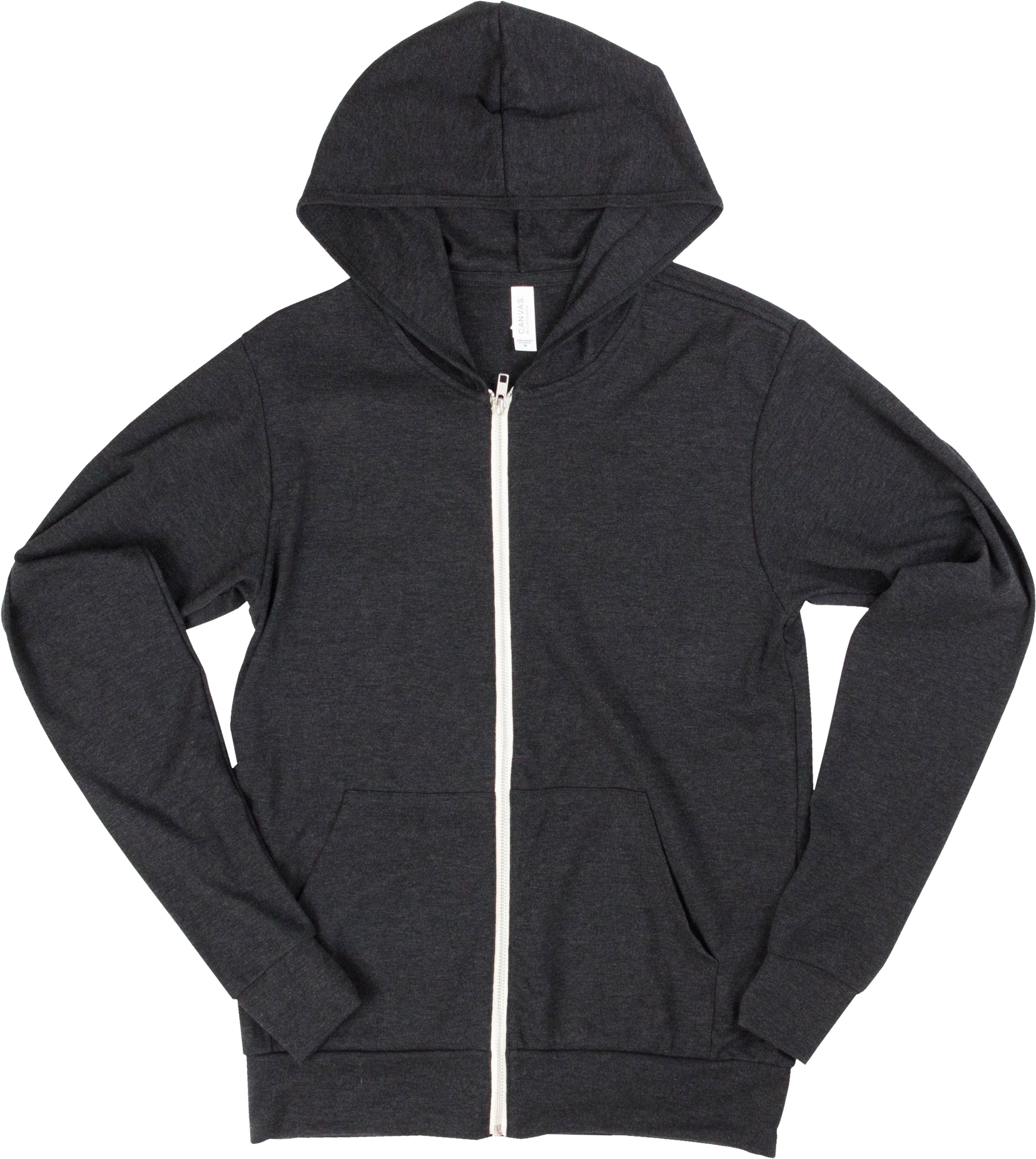 Charcoal Black Triblend Canvas 3939 - Hogwarts Universal Japan Hoodie (1808x2048), Png Download