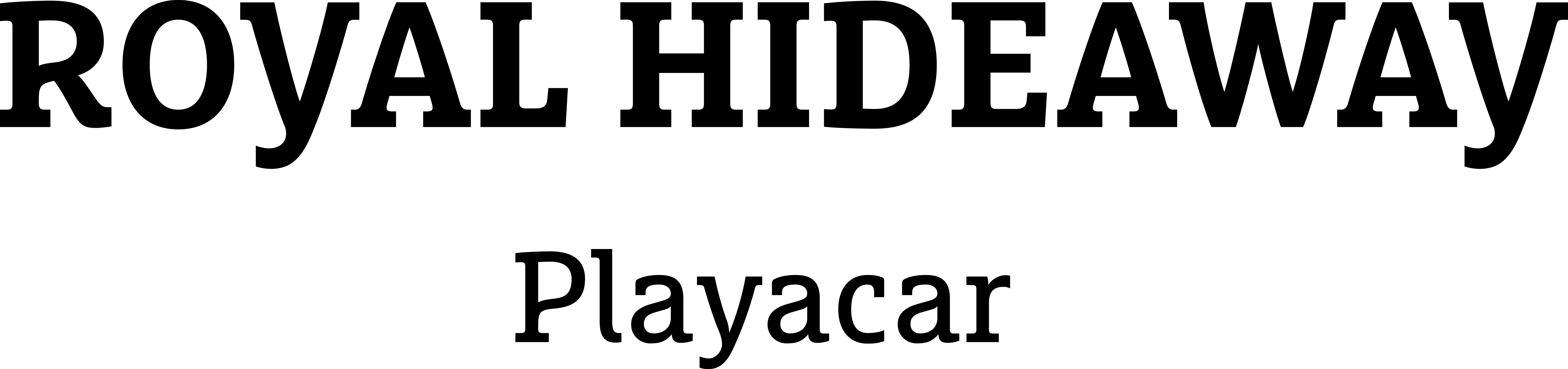 Logo - Royal Hideaway Luxury Hotels & Resorts (5725x1347), Png Download