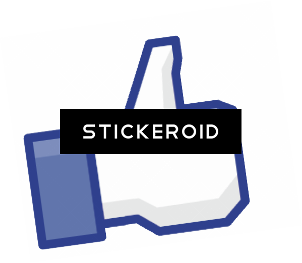 Like Facebook Thumbs Up - Facebook Like Button (599x522), Png Download