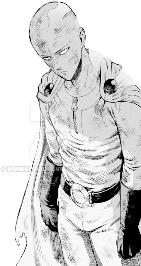Picture Free Download One Punch Man By - One Punch Man Manga Saitama (600x960), Png Download