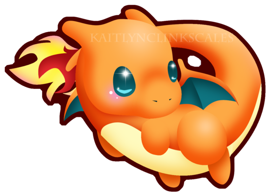 Cute Charizard (600x435), Png Download