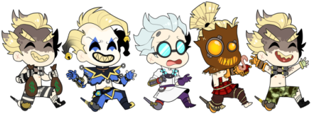 Marl-pigface - Junkenstein Fanart (500x250), Png Download