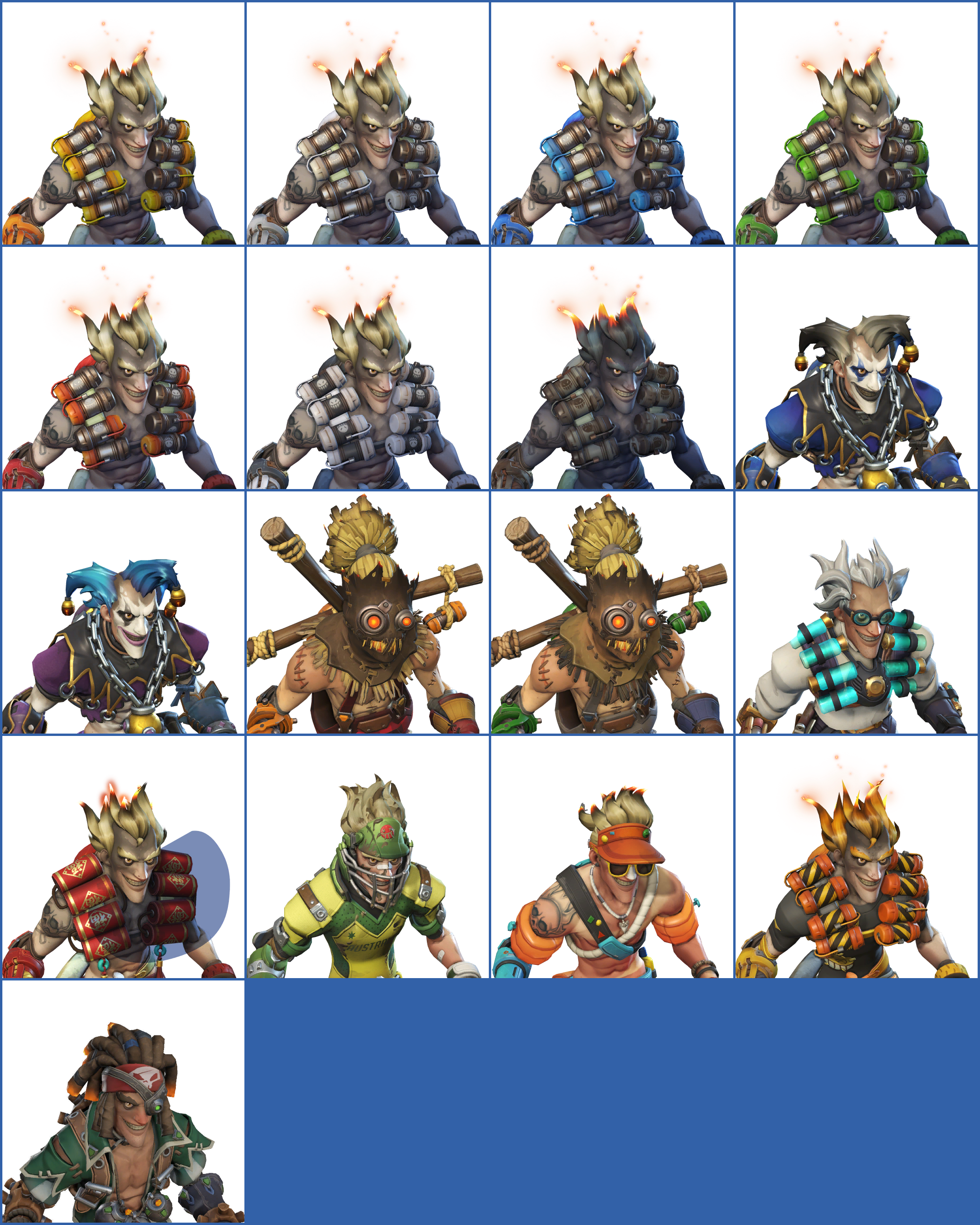 Click For Full Sized Image Junkrat - Fiction (2073x2590), Png Download