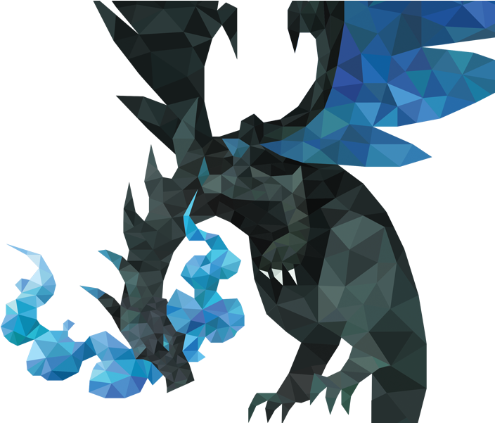 Charizard X 3ds Illustration Xy Pokemon Charizard Nintendo - Illustration (800x600), Png Download