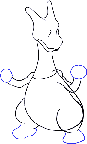 How To Draw Charizard - Cartoon (678x600), Png Download