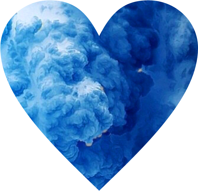 Ftestickers Shapes Smoke - Blue Smoke Bomb White Background (648x625), Png Download