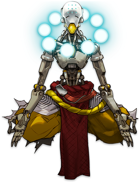 Bronze Silver Gold Zenyatta - Overwatch Zenyatta Jpg (1133x624), Png Download