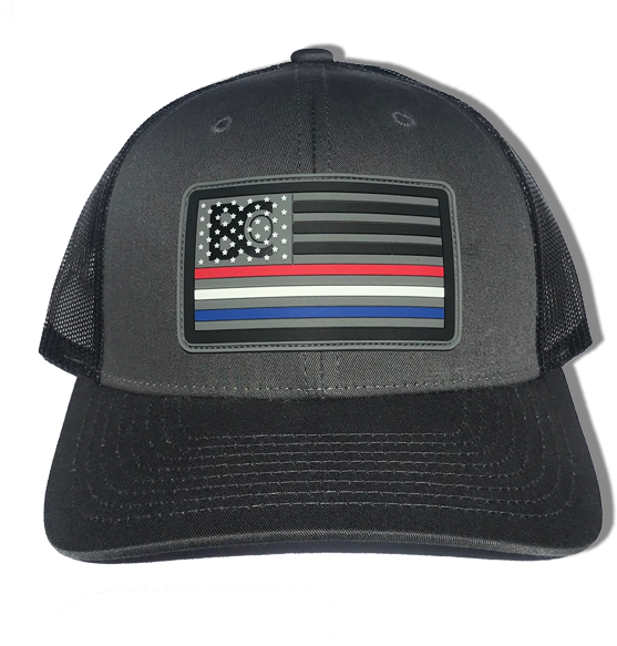 Police, Fire & Emt Tribute Flag Low Pro Snap Back Trucker - Fox Rage Rage Pro Snap Back Cap (600x600), Png Download