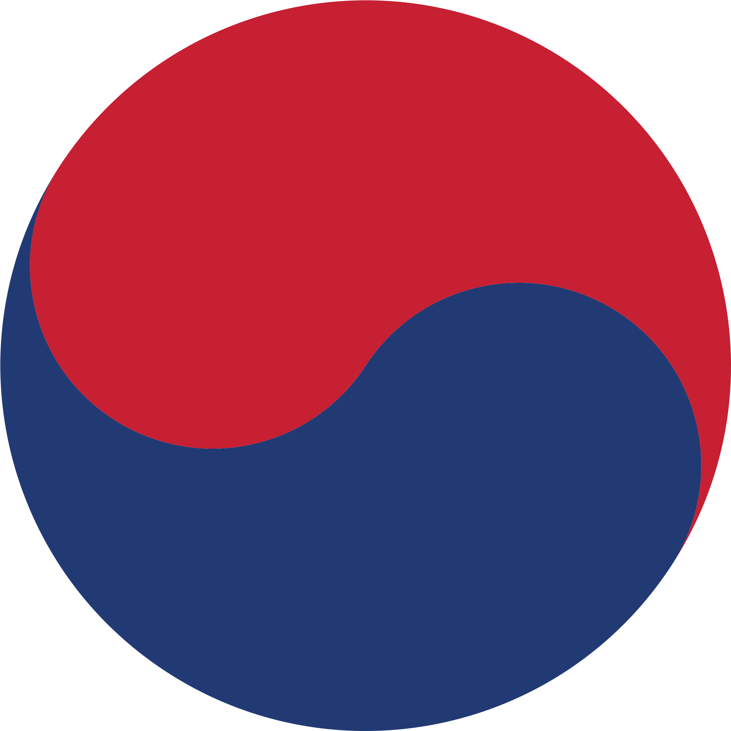 Flag Of South Korea Joseon Korean War Taegeuk - South Korea Flag Center (750x750), Png Download