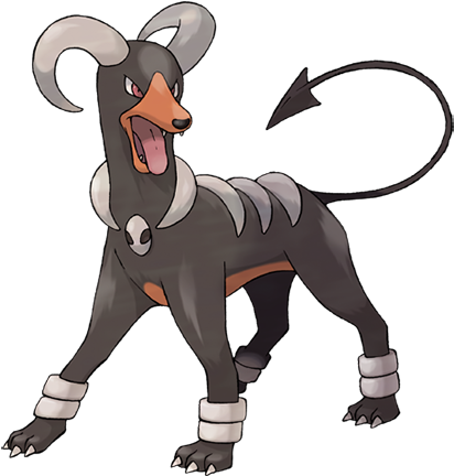 Mismagius (misdreavus' Evolution) - Pokemon Houndoom (431x431), Png Download