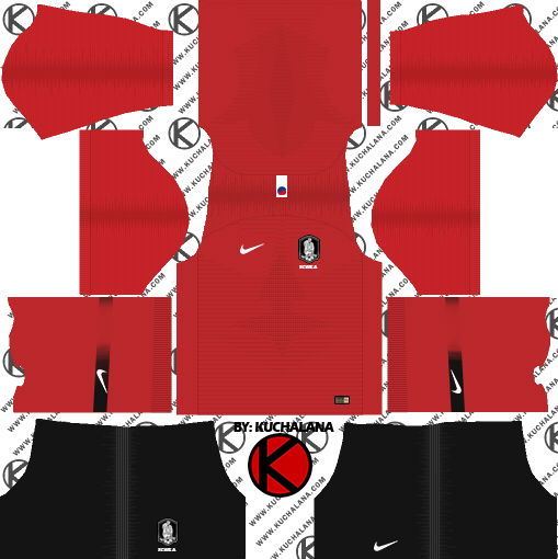 Portugal 2018 World Cup Kit - Dream League Soccer 2018 (509x510), Png Download