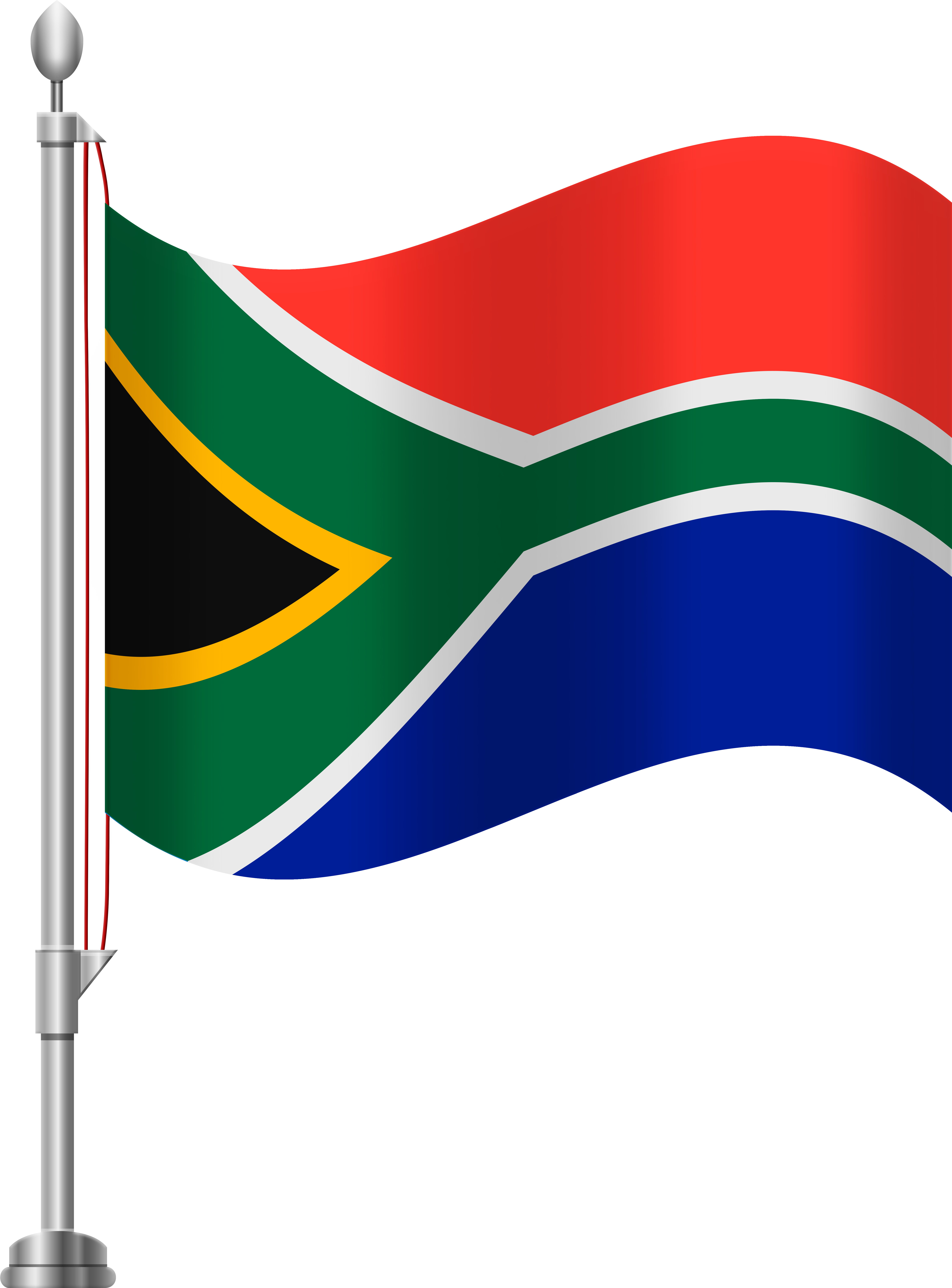 South Africa Flag Png Clip Art (6141x8000), Png Download